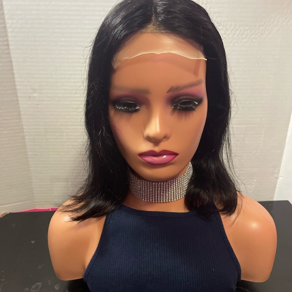 Straight Lace Closure Human Hair Wig